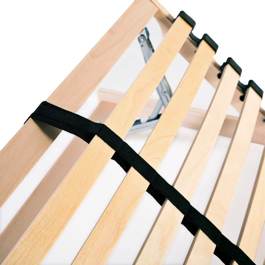 Lattenbodems 2 st met 28 latten 7 zones 90x200 cm 90 x 200 cm 28 latten