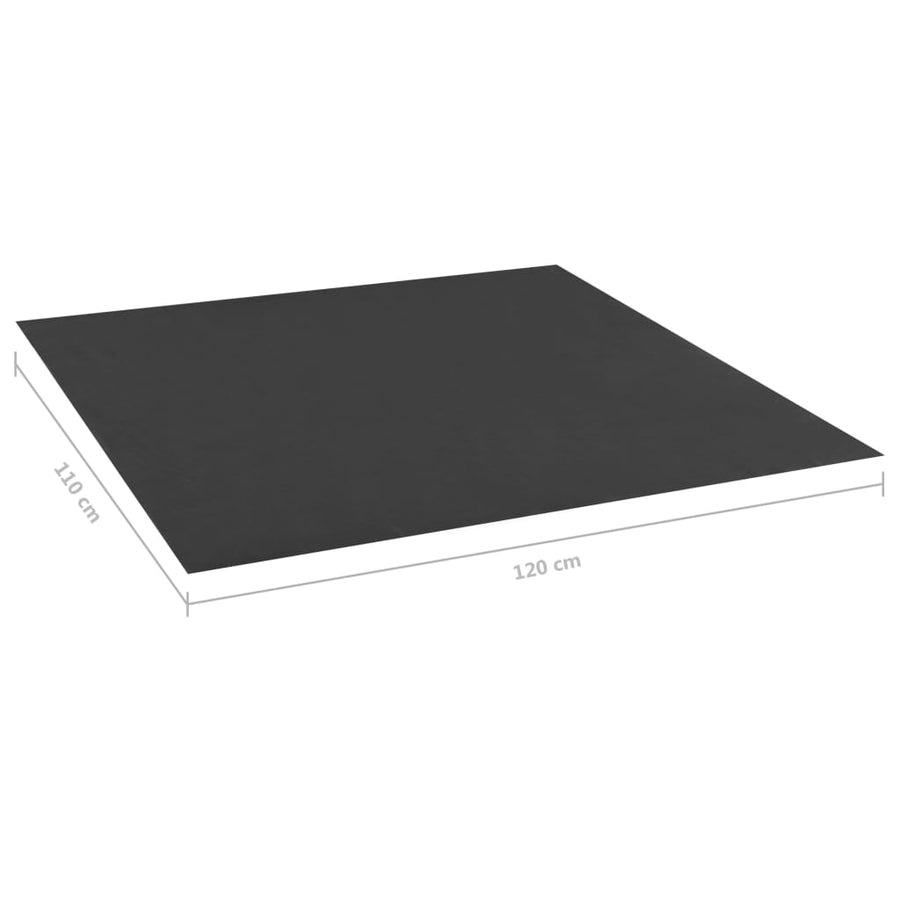 Zandbakvoering Zwart 120 x 110 cm