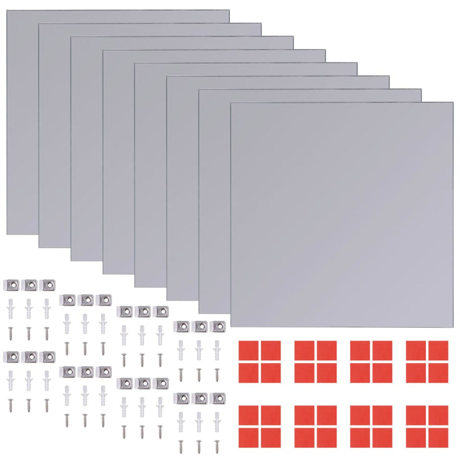 Spiegeltegels Frameloos 20,5 Cm Glas 16