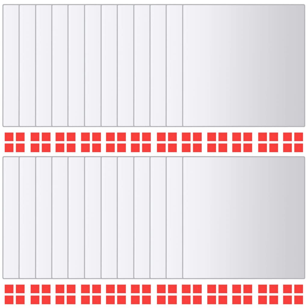 Spiegeltegels Vierkant Glas 48