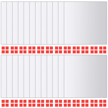 Spiegeltegels Vierkant Glas 48
