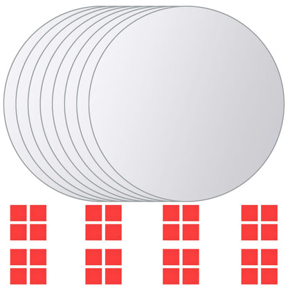 Spiegeltegels Rond Glas 16