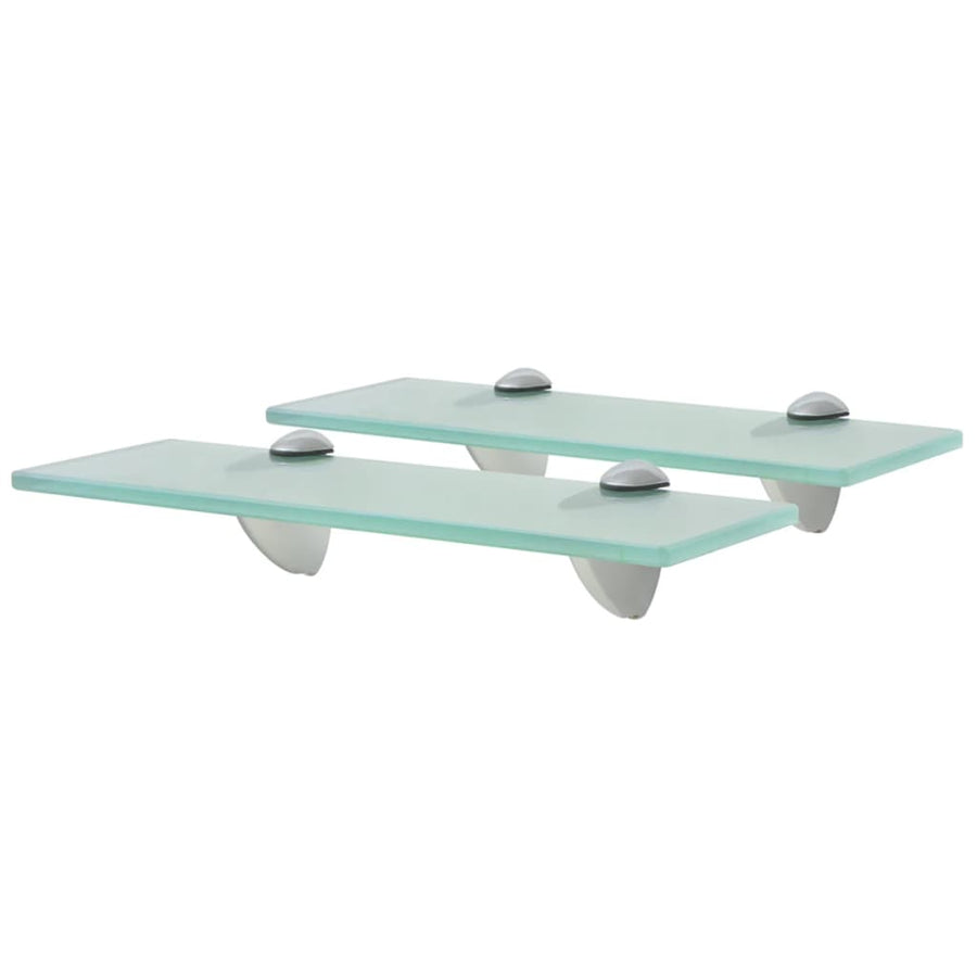 Schappen Zwevend 8 Mm Glas 2 30 x 10 cm Doorzichtig