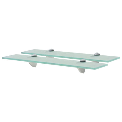 Schappen Zwevend 8 Mm Glas 2 50 x 10 cm Doorzichtig