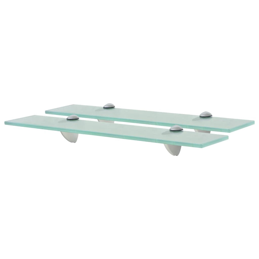 Schappen Zwevend 8 Mm Glas 2 50 x 10 cm Doorzichtig