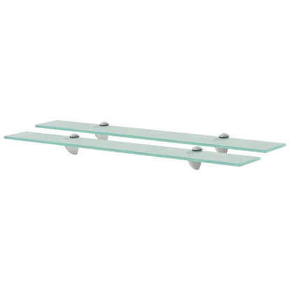 Schappen Zwevend 8 Mm Glas 2 70 x 10 cm Doorzichtig