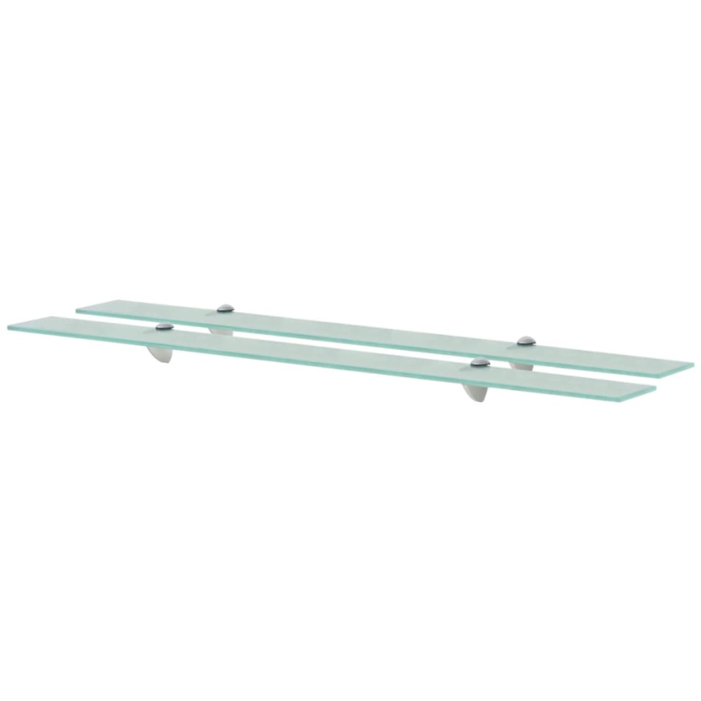 Schappen Zwevend 8 Mm Glas 2 100 x 10 cm Doorzichtig