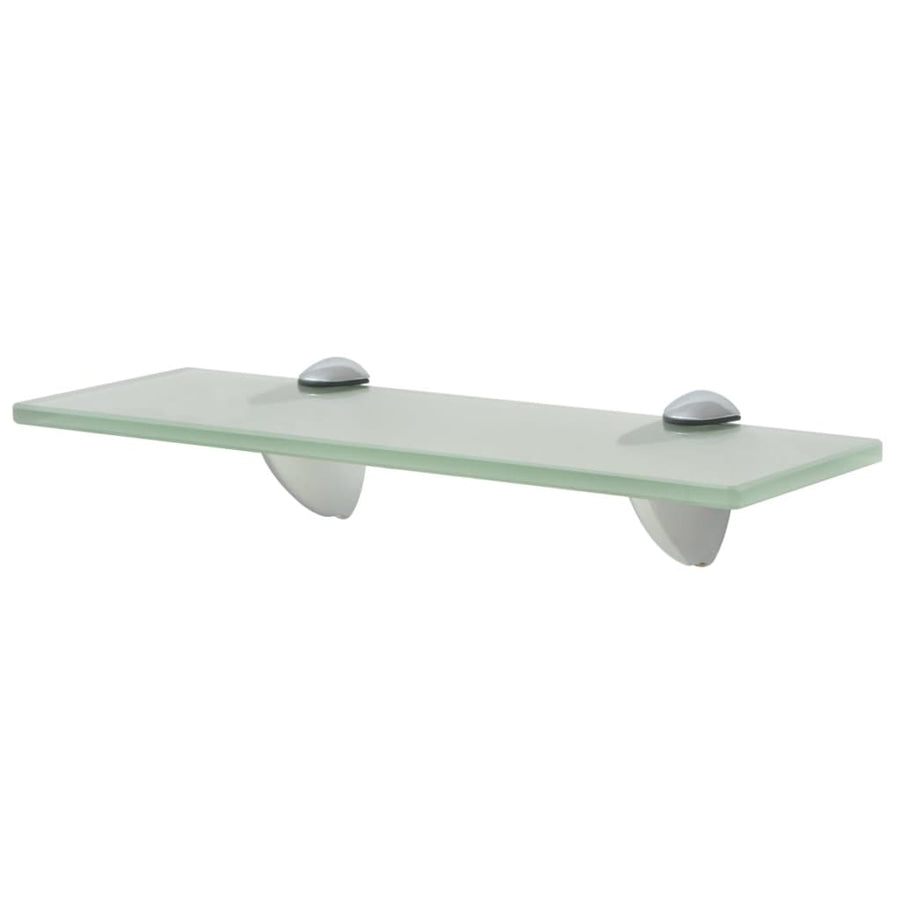 Schappen Zwevend 8 Mm Glas 2 30 x 10 cm Wit