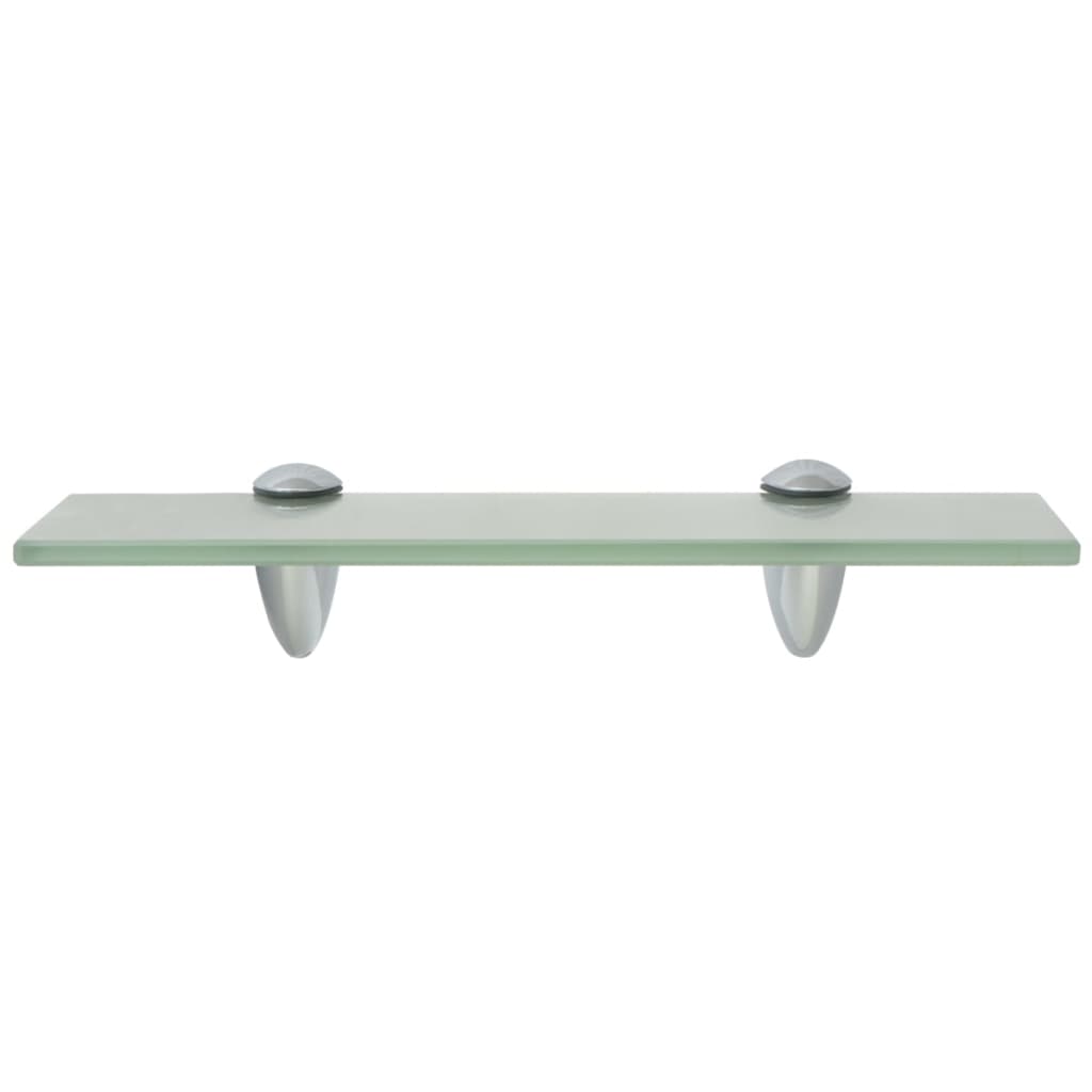 Schappen Zwevend 8 Mm Glas 2 30 x 10 cm Wit