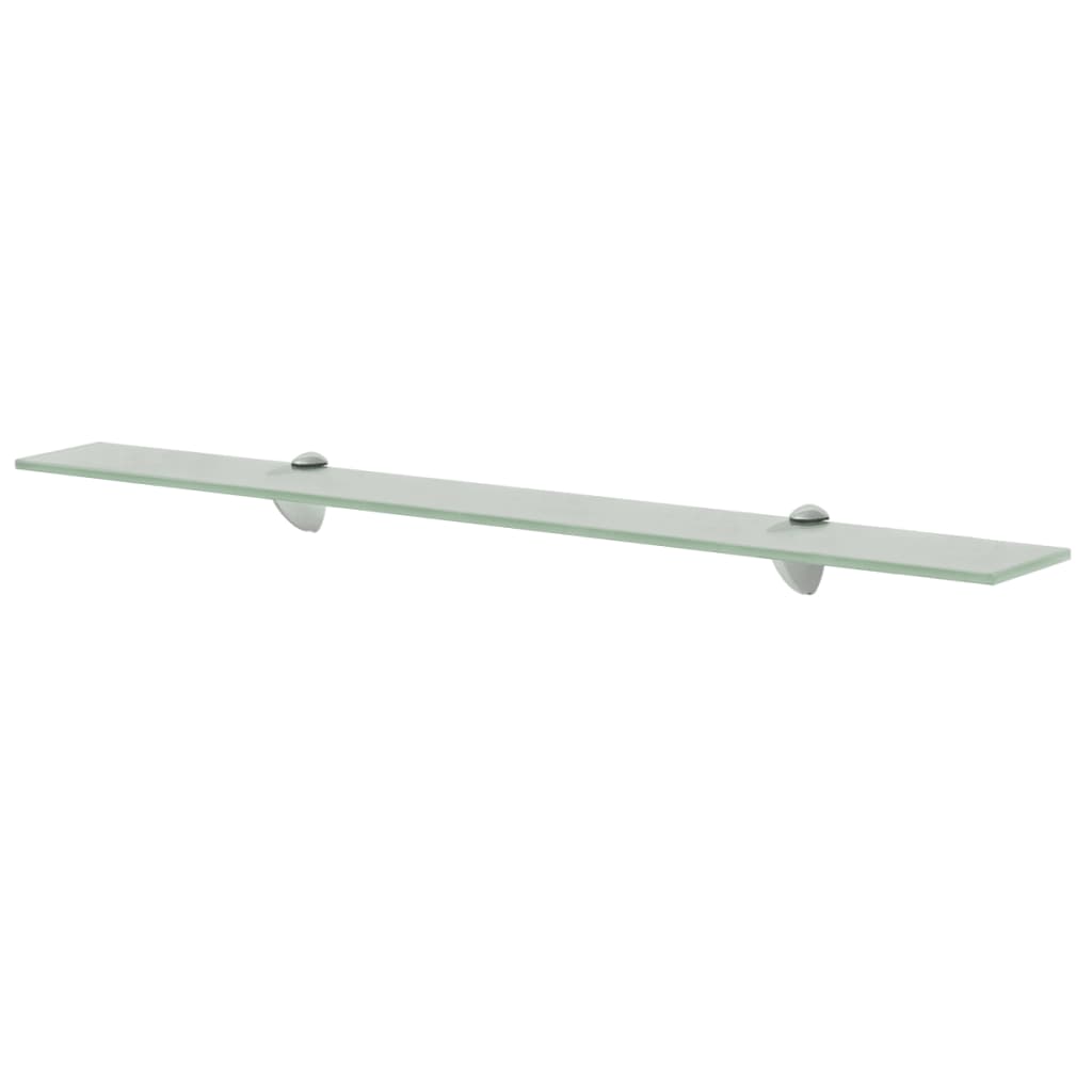 Schappen Zwevend 8 Mm Glas 2 80 x 10 cm Wit