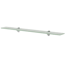 Schappen Zwevend 8 Mm Glas 2 80 x 10 cm Wit