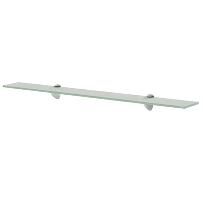 Schappen Zwevend 8 Mm Glas 2 80 x 10 cm Wit