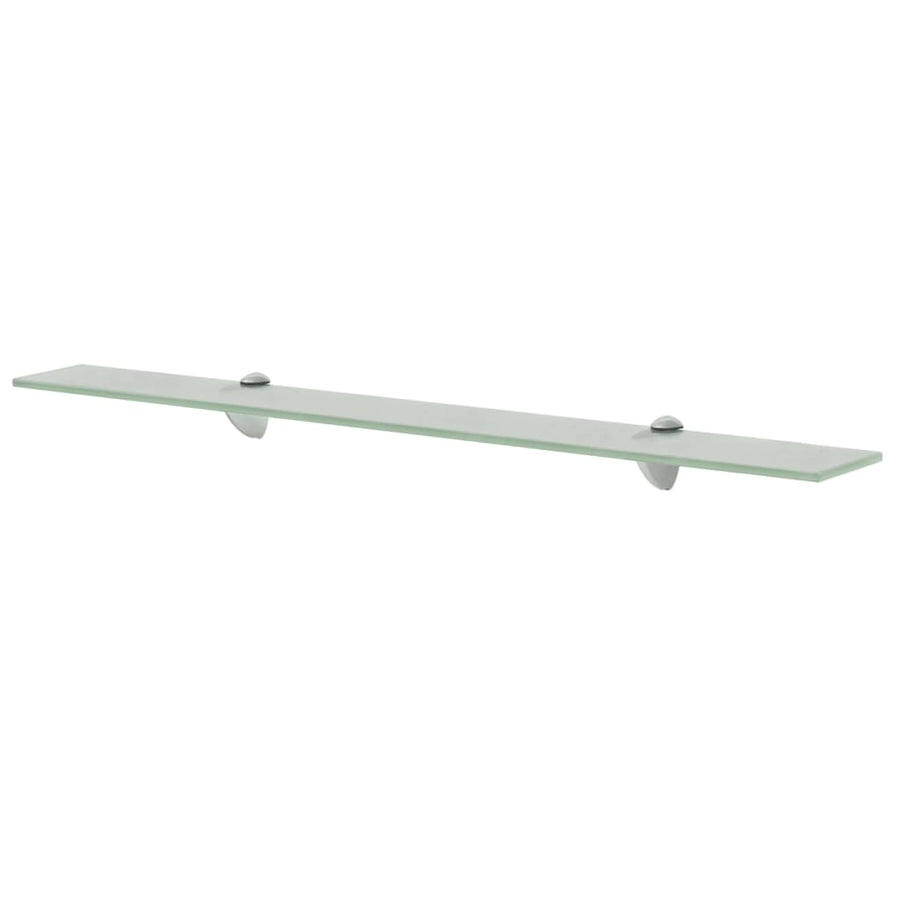 Schappen Zwevend 8 Mm Glas 2 80 x 10 cm Wit