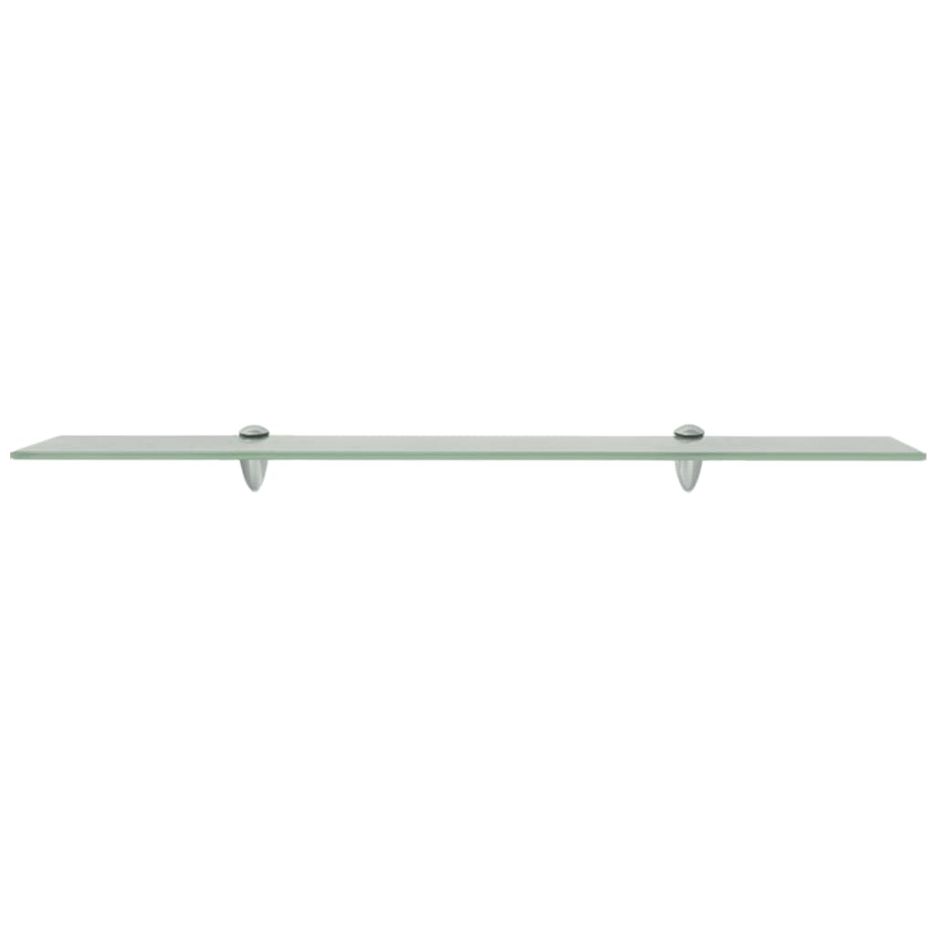 Schappen Zwevend 8 Mm Glas 2 80 x 10 cm Wit