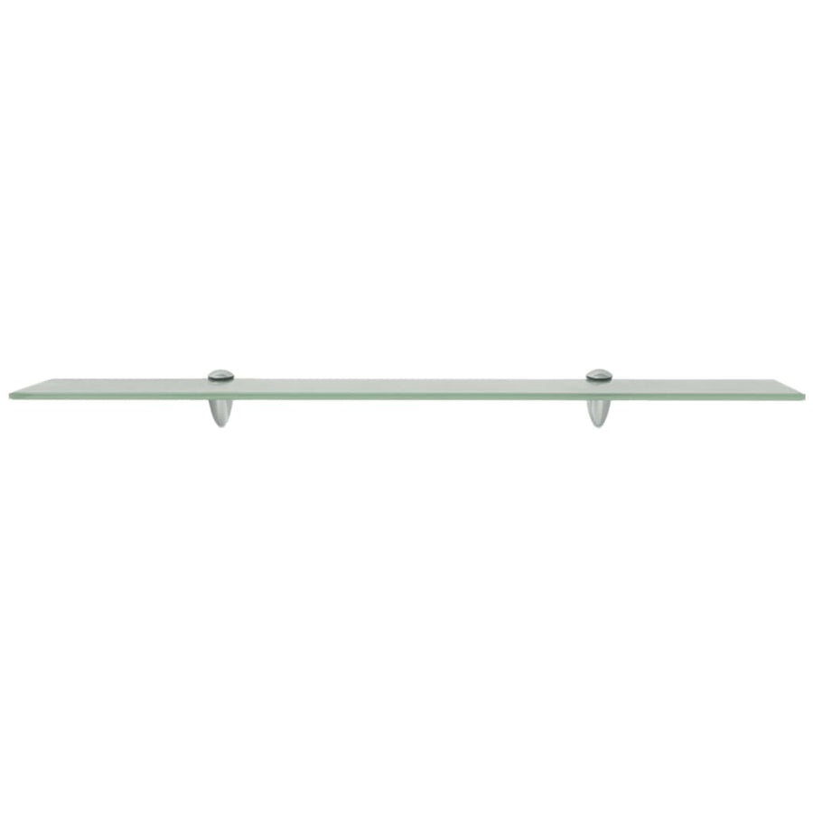 Schappen Zwevend 8 Mm Glas 2 80 x 10 cm Wit