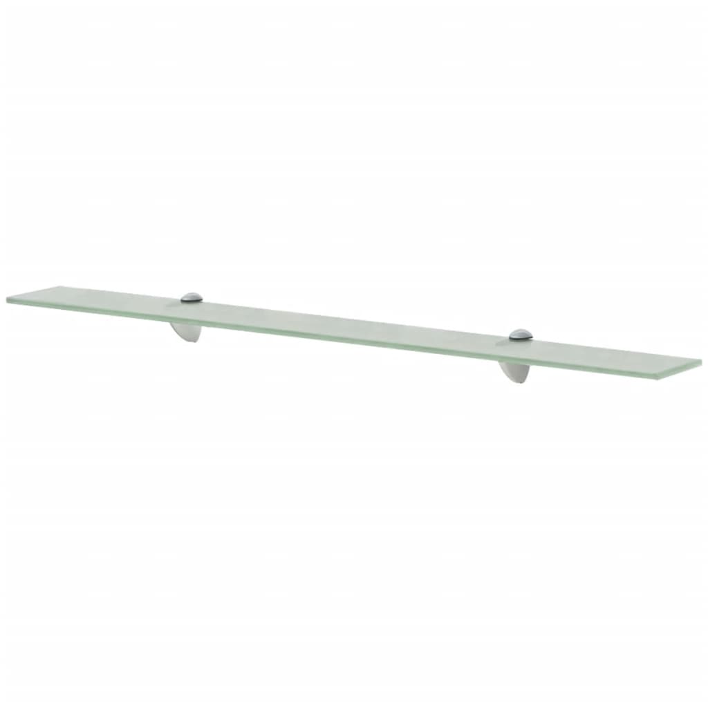 Schappen Zwevend 8 Mm Glas 2 90 x 10 cm Wit