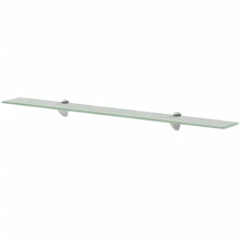 Schappen Zwevend 8 Mm Glas 2 90 x 10 cm Wit