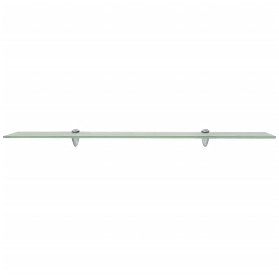 Schappen Zwevend 8 Mm Glas 2 90 x 10 cm Wit