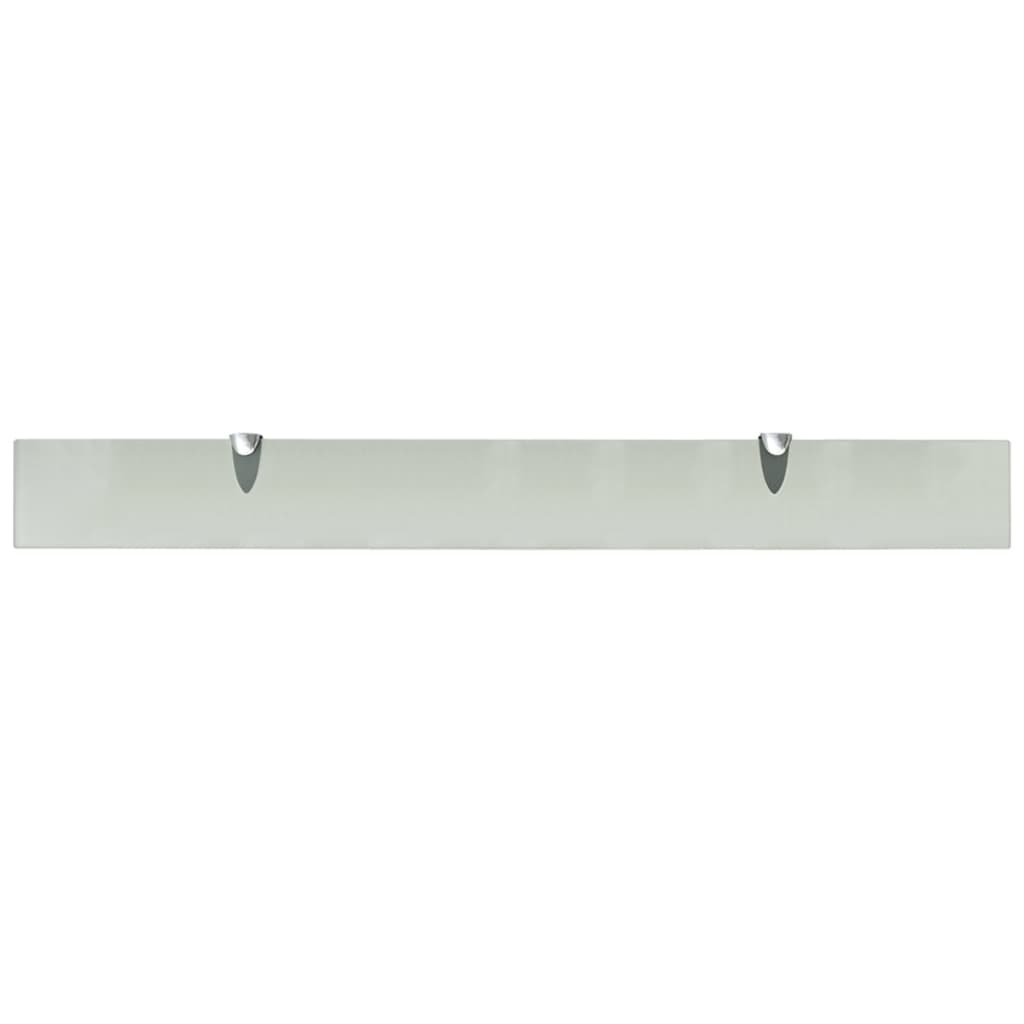 Schappen Zwevend 8 Mm Glas 2 90 x 10 cm Wit
