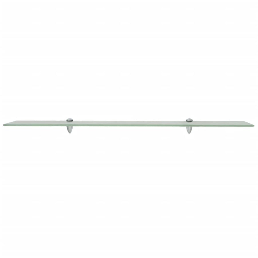 Schappen Zwevend 8 Mm Glas 2 100 x 10 cm Wit