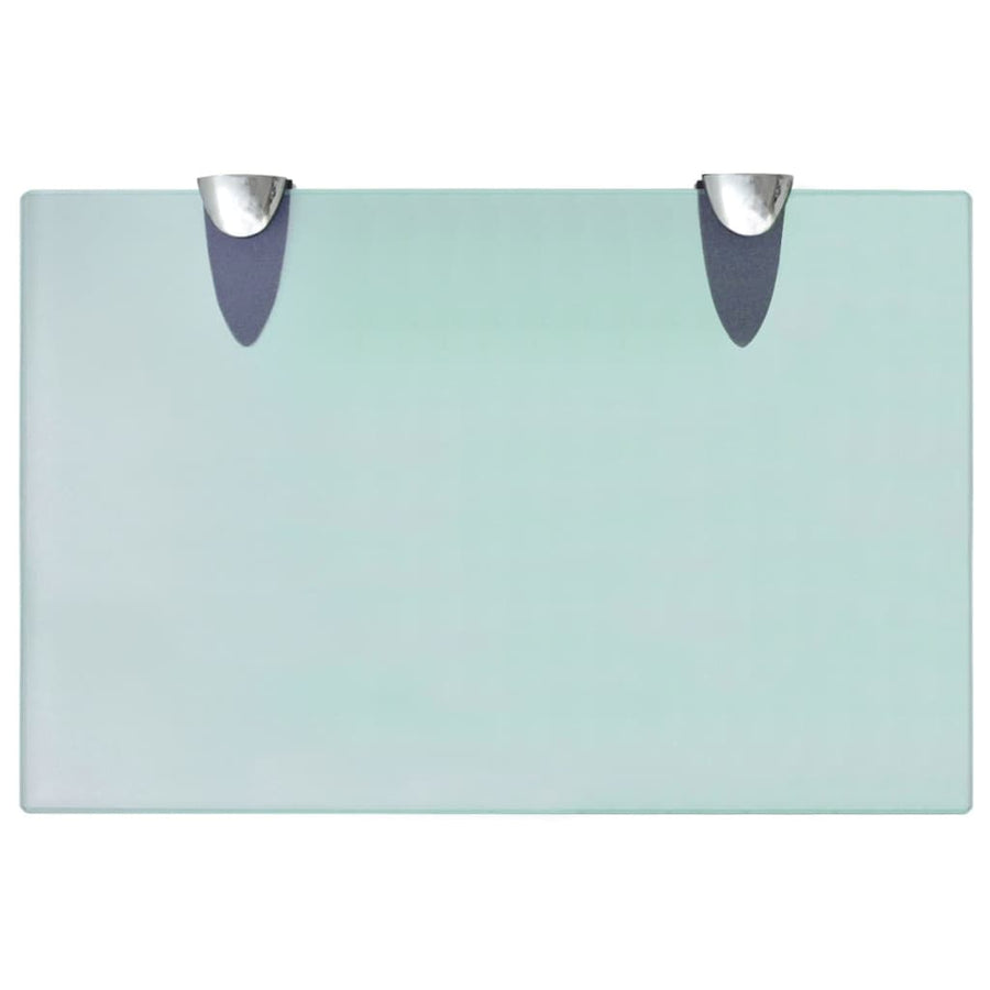 Schappen Zwevend 8 Mm Glas 2 30 x 20 cm Doorzichtig
