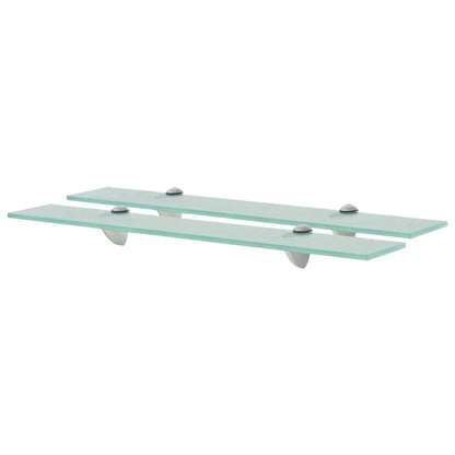 Schappen Zwevend 8 Mm Glas 2 60 x 20 cm Doorzichtig