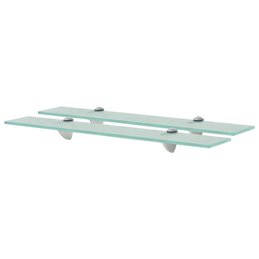 Schappen Zwevend 8 Mm Glas 2 60 x 20 cm Doorzichtig