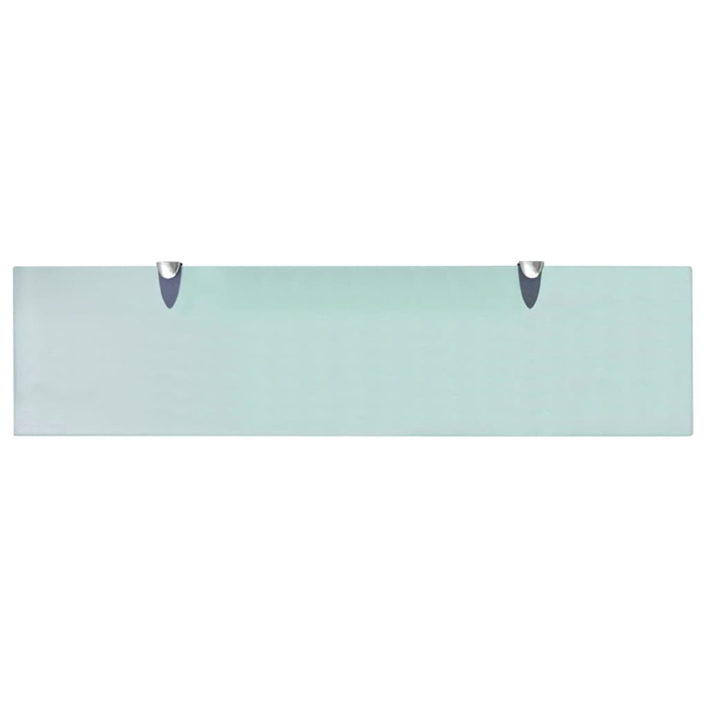 Schappen Zwevend 8 Mm Glas 2 80 x 20 cm Doorzichtig