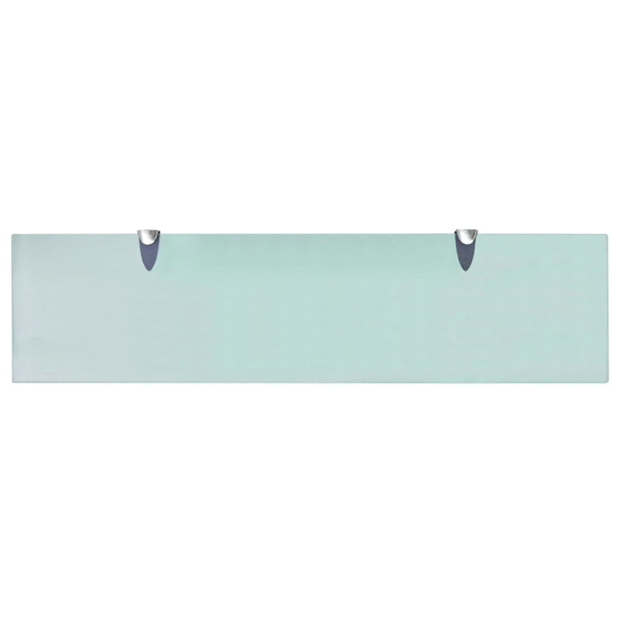 Schappen Zwevend 8 Mm Glas 2 80 x 20 cm Doorzichtig