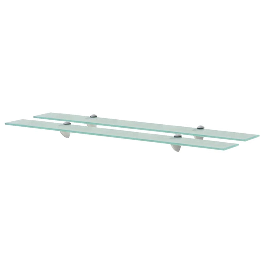 Schappen Zwevend 8 Mm Glas 2 90 x 20 cm Doorzichtig