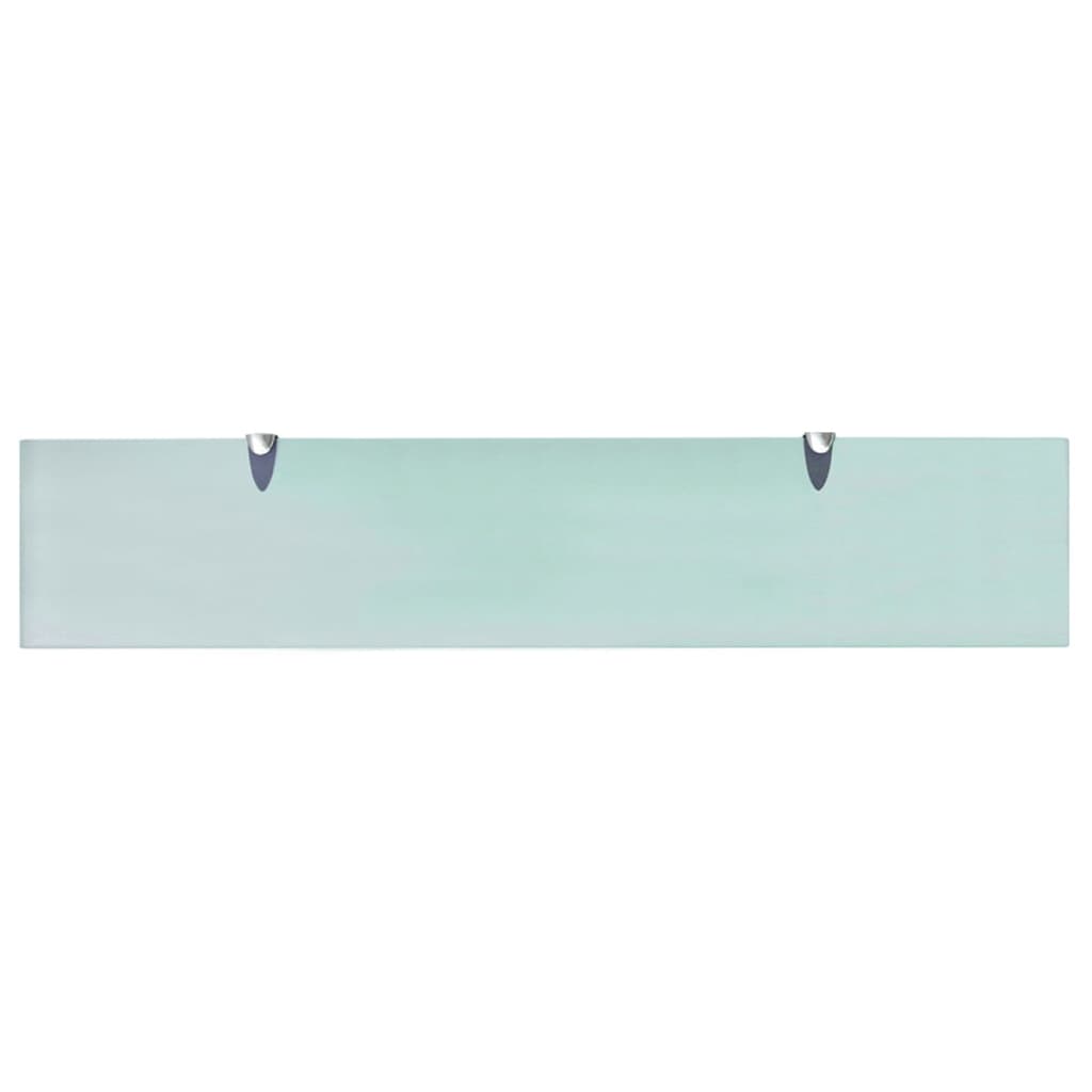 Schappen Zwevend 8 Mm Glas 2 100 x 20 cm Doorzichtig