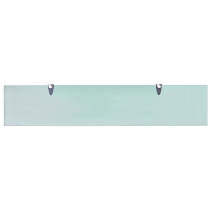 Schappen Zwevend 8 Mm Glas 2 100 x 20 cm Doorzichtig