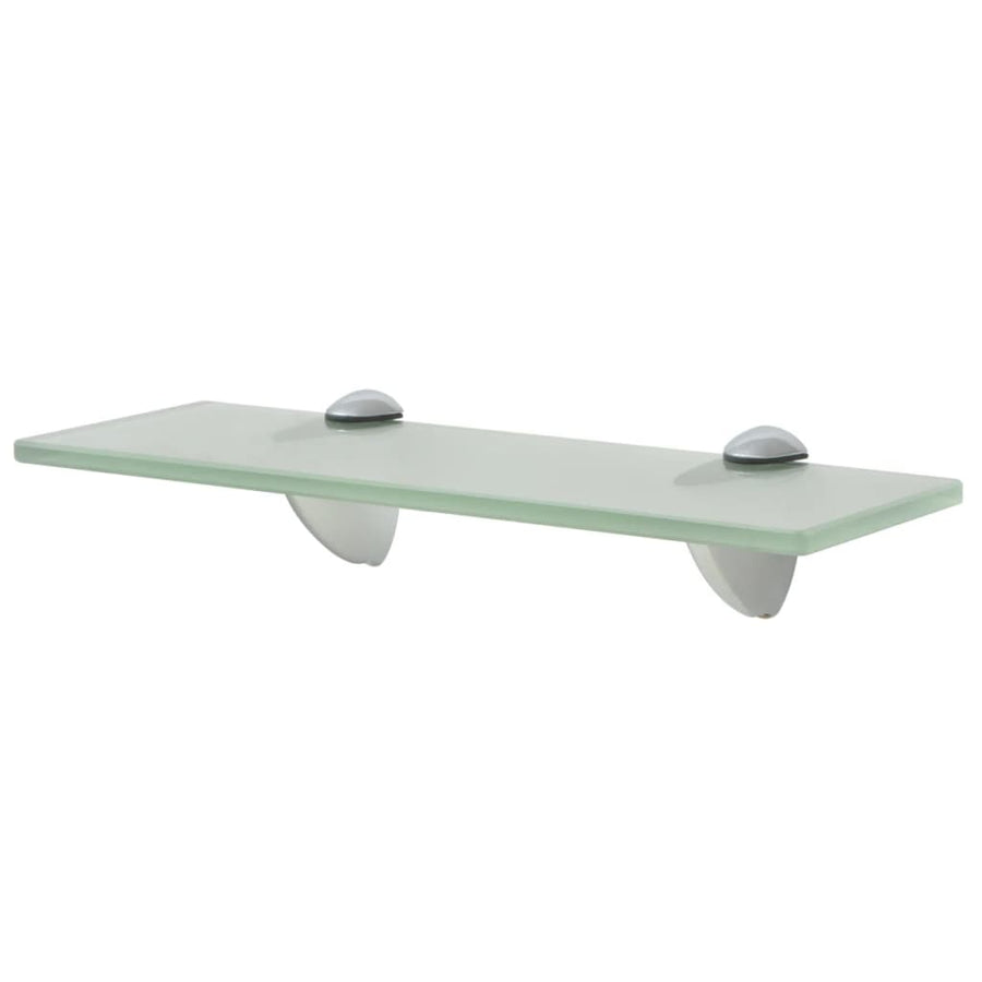 Schappen Zwevend 8 Mm Glas 2 30 x 20 cm Wit
