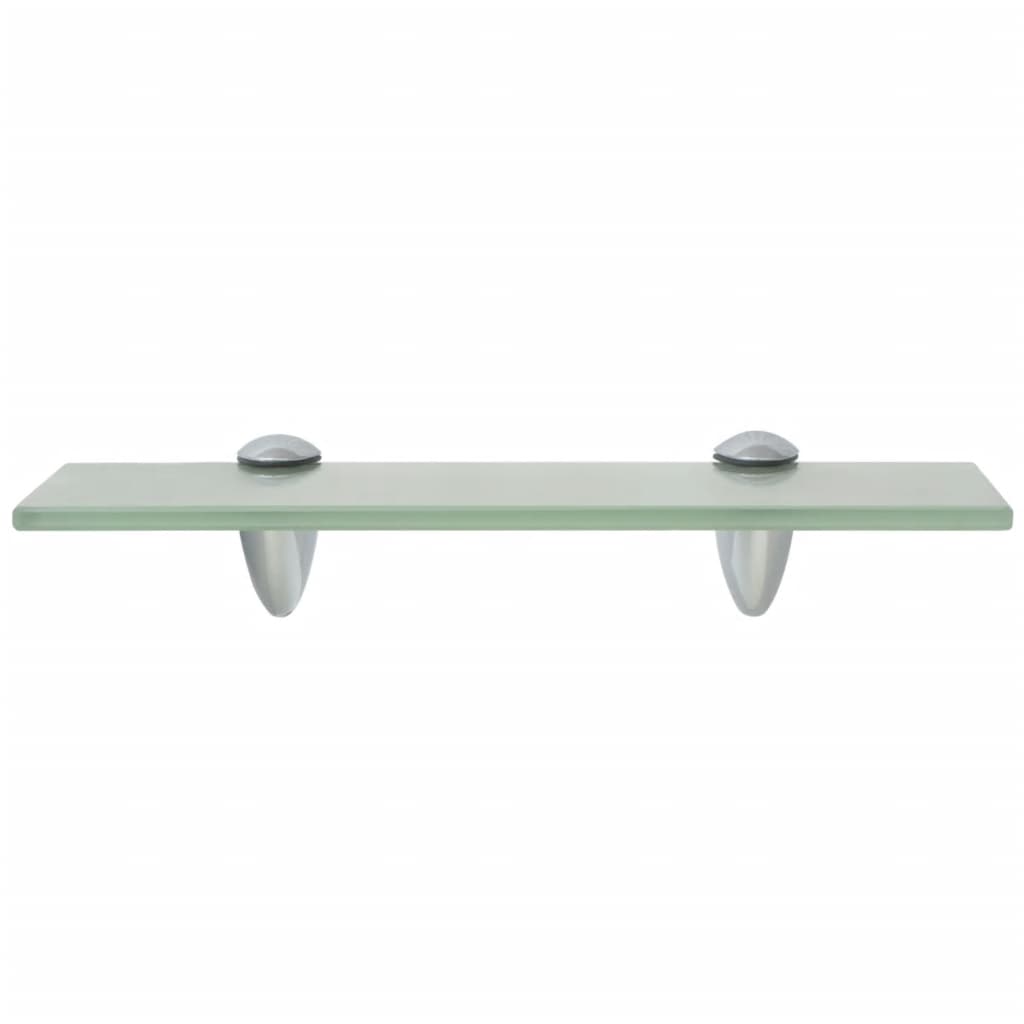 Schappen Zwevend 8 Mm Glas 2 30 x 20 cm Wit