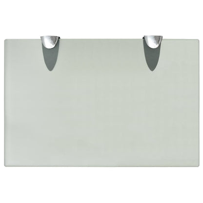 Schappen Zwevend 8 Mm Glas 2 30 x 20 cm Wit