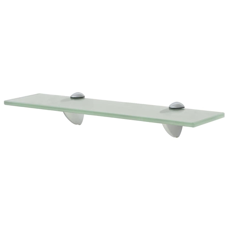 Schappen Zwevend 8 Mm Glas 2 40 x 20 cm Wit