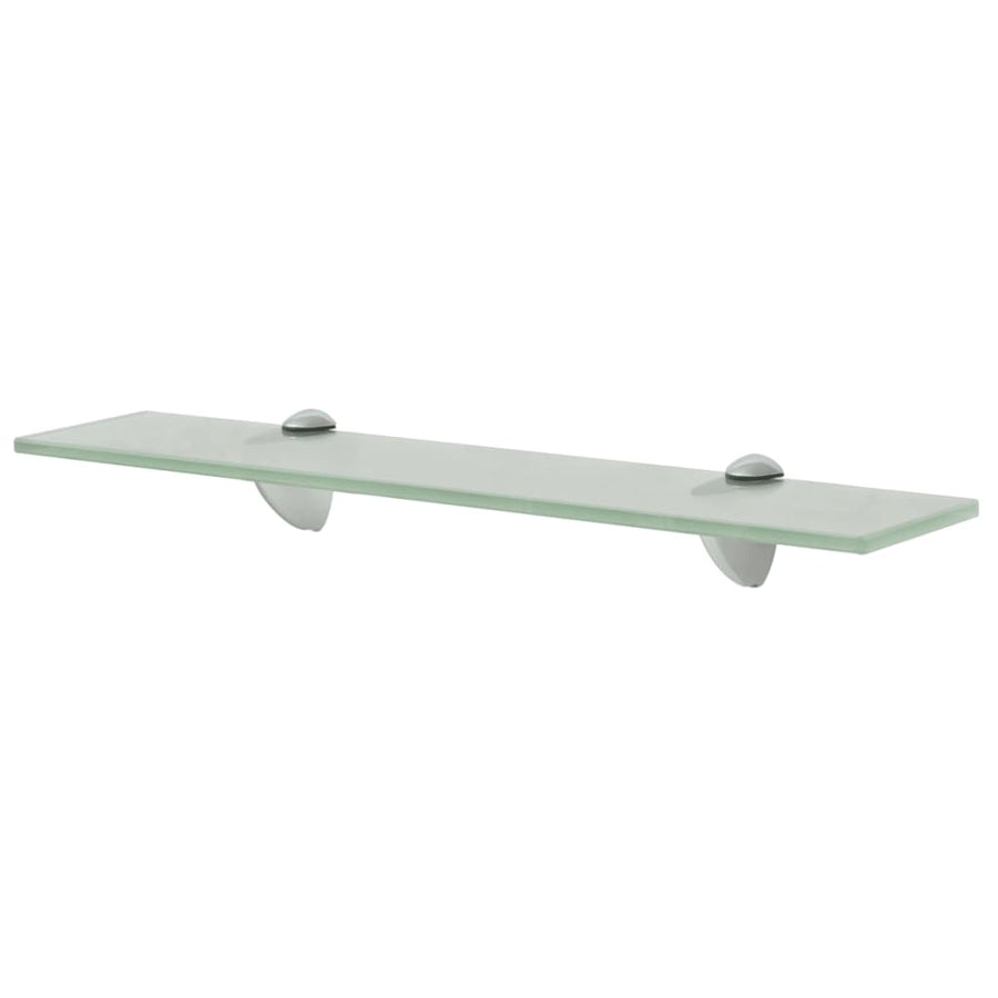 Schappen Zwevend 8 Mm Glas 2 50 x 20 cm Wit