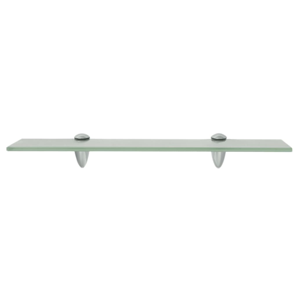 Schappen Zwevend 8 Mm Glas 2 50 x 20 cm Wit