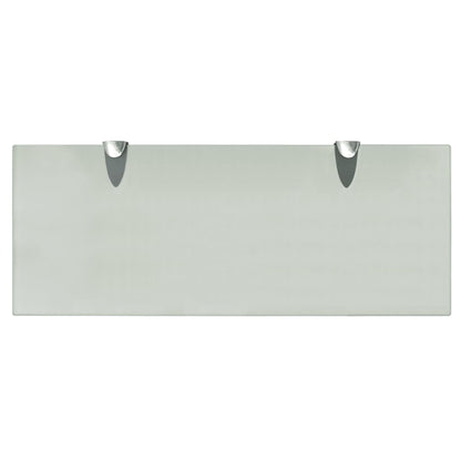 Schappen Zwevend 8 Mm Glas 2 50 x 20 cm Wit