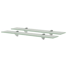 Schappen Zwevend 8 Mm Glas 2 60 x 20 cm Wit