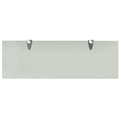 Schappen Zwevend 8 Mm Glas 2 60 x 20 cm Wit