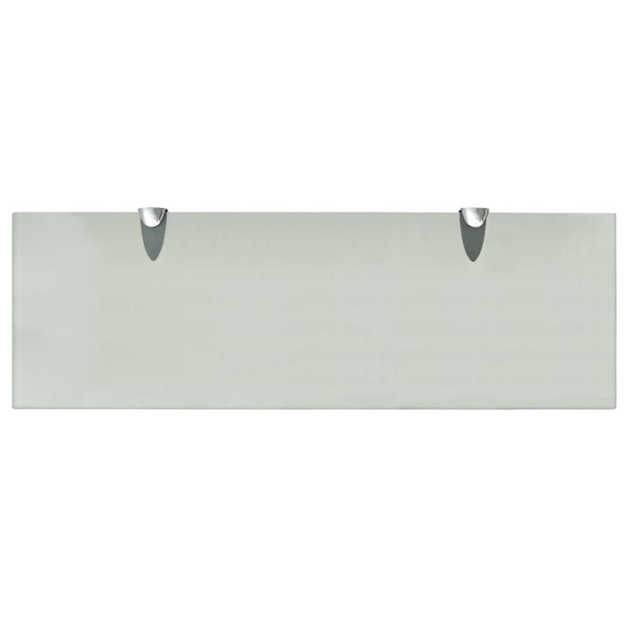 Schappen Zwevend 8 Mm Glas 2 60 x 20 cm Wit
