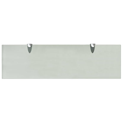 Schappen Zwevend 8 Mm Glas 2 70 x 20 cm Wit