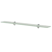 Schappen Zwevend 8 Mm Glas 2 80 x 20 cm Wit