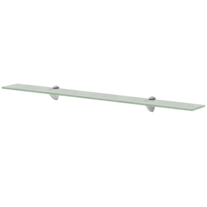 Schappen Zwevend 8 Mm Glas 2 90 x 20 cm Wit