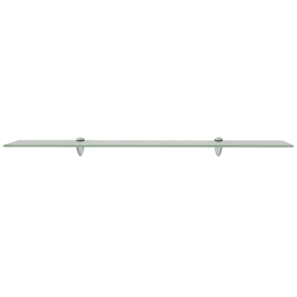Schappen Zwevend 8 Mm Glas 2 90 x 20 cm Wit