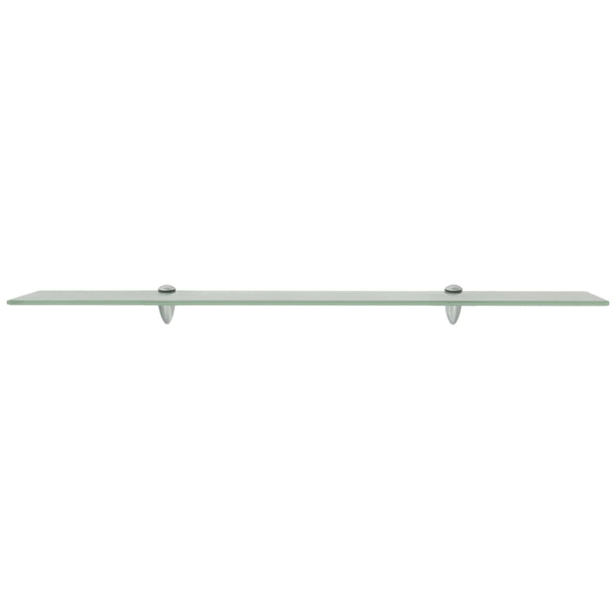 Schappen Zwevend 8 Mm Glas 2 90 x 20 cm Wit