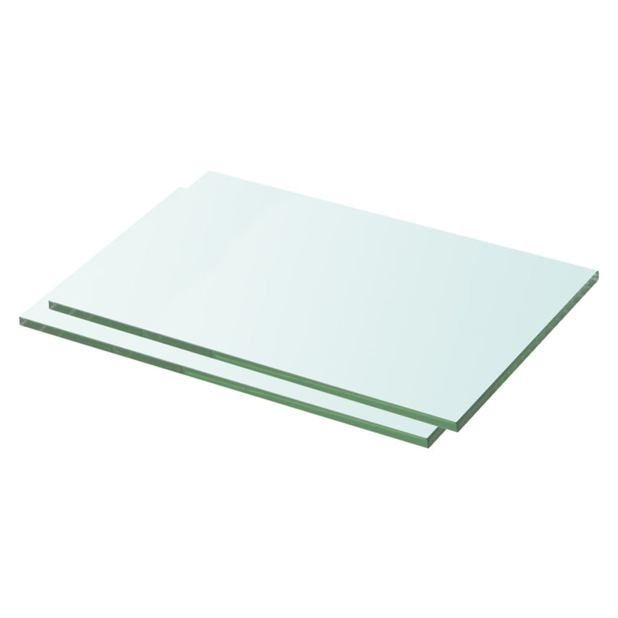 Schappen Glas Transparant 2 30 x 15 cm