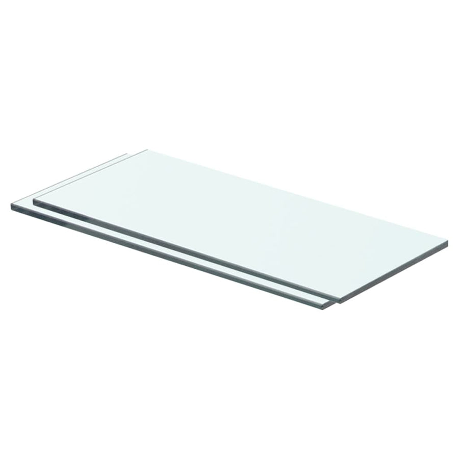 Schappen Glas Transparant 2 40 x 12 cm