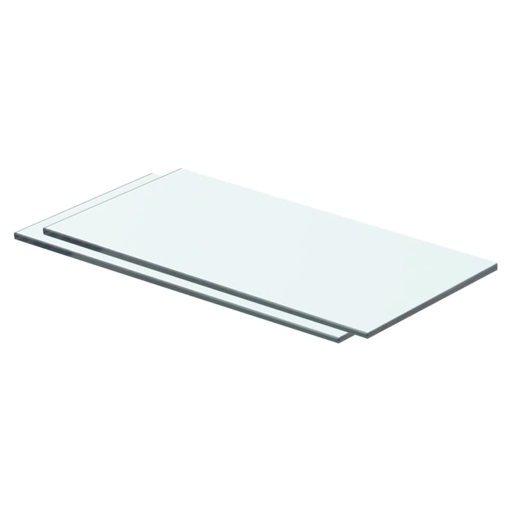 Schappen Glas Transparant 2 40 x 15 cm